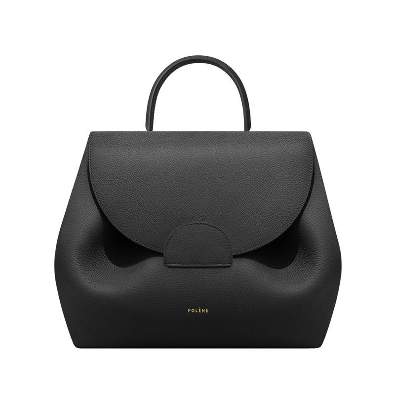 Spring New Cowhide High-end Feeling Light Luxury Smiling Face Bag Versatile Hand-held Crossbody Bag
