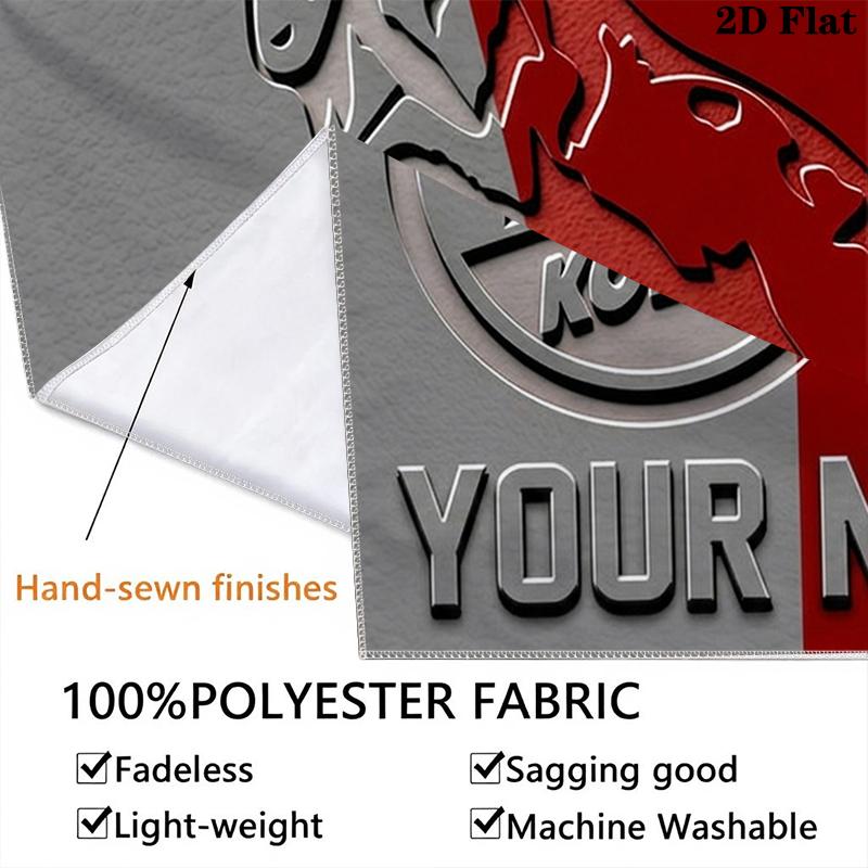 Custom Name FC KÖLN Wall Tapestry Aesthetic Wall Hanging Printed Fabric Blanket Decorative Tapestries for Bedroom Living Room Home Decor