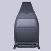 Car Seat Back Protector 2 In 1 PU Leather Anti Kick Pad With Storage Bag For Car Interior Accessories