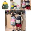 Kids School Backpack For Toddlers With Nylon Material And Curved Shoulder Straps For Preschool And Daycare