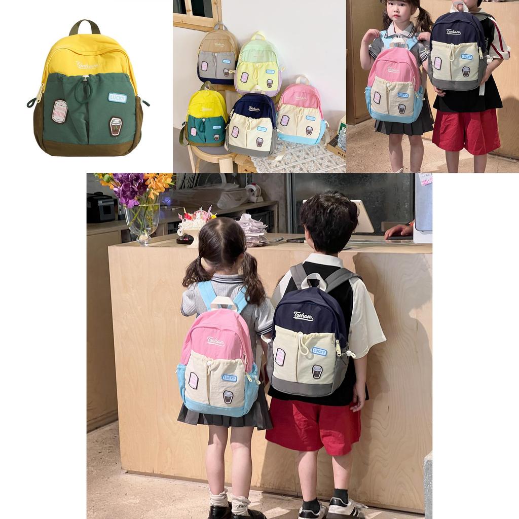 Kids School Backpack For Toddlers With Nylon Material And Curved Shoulder Straps For Preschool And Daycare