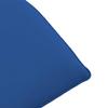 Foldable Sun Lounger Royal Blue 175 X 54 X 8.5 Cm Oxford Fabric