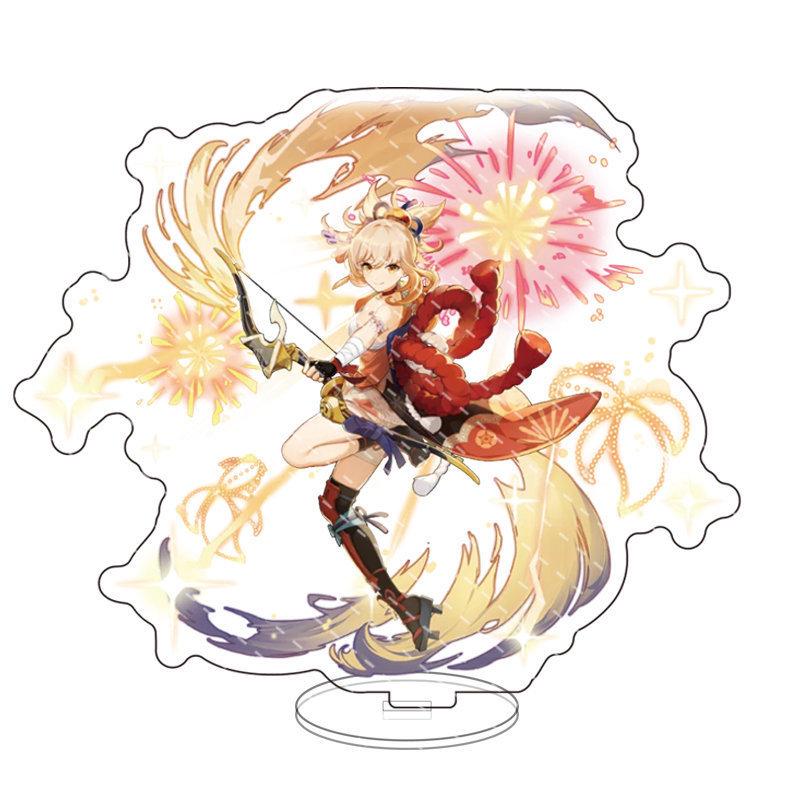 Acrylic Animation Stand Card Shinari Aya, Yae Kamiko Project Traveler · Yinghai Table Pendulum