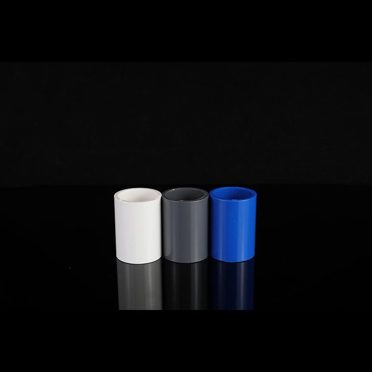 PVC Two-Way Straight Pipe Clamp for Water Supply Fittings