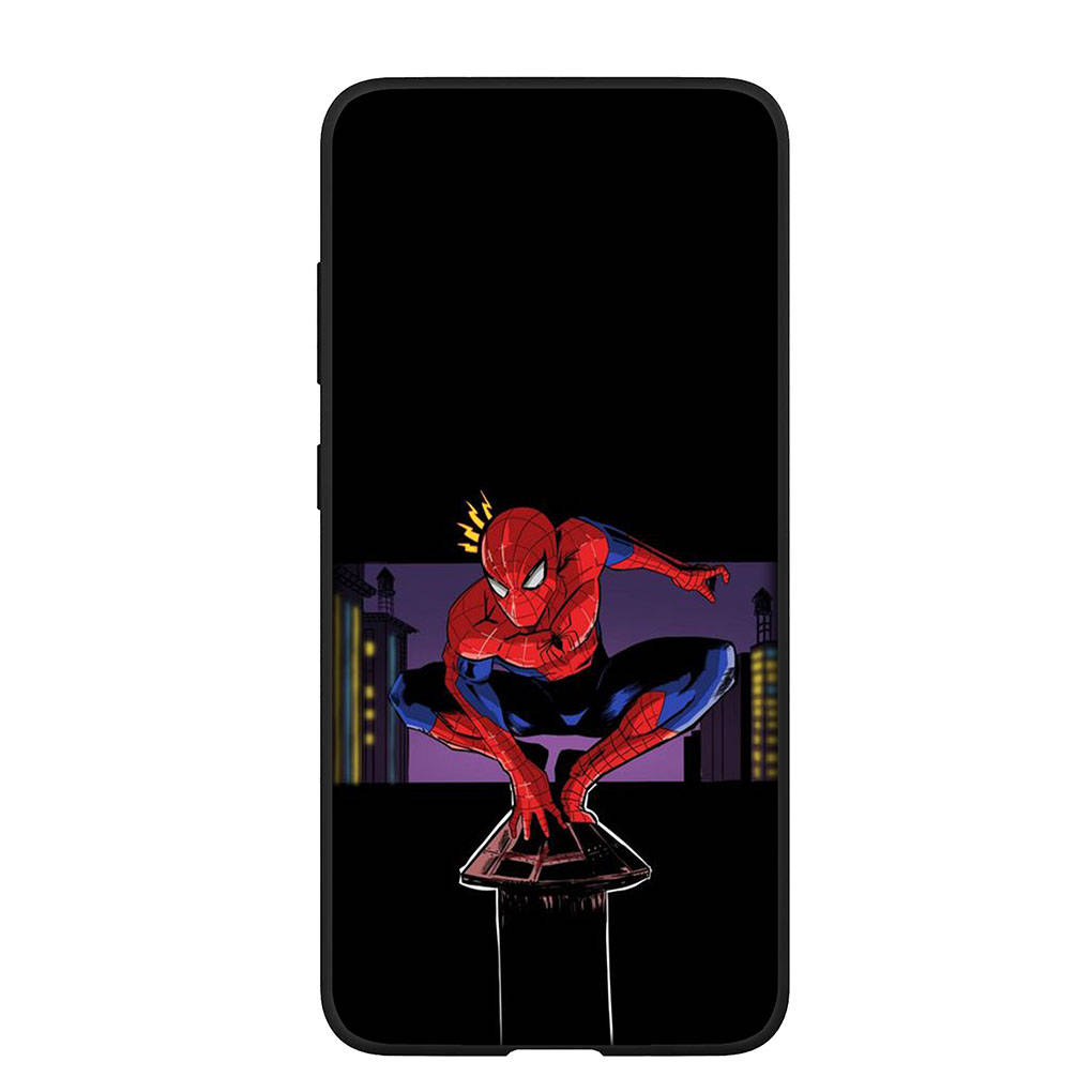 Phone Case for Samsung Galaxy S25 S24 S23 iPhone 16 15 Xiaomi Redmi Note 14 13 12 16E X 11 Pro Max OPPO Moto Huawei Marvel Comics Spider Man Spiderman