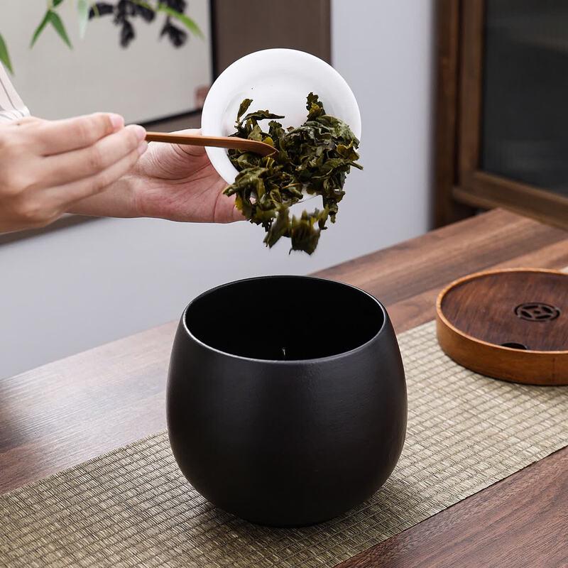 UOSO Ceramic Dry-Wet Separation Tea Waste Container