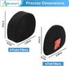 Kit de Filtro de Feltro de Espuma CH901 para UltraCyclone Pet Pro Plus, Pacote com 4, Compatível com CH950 CH951 CH951C CH900WM CH955 CH901C