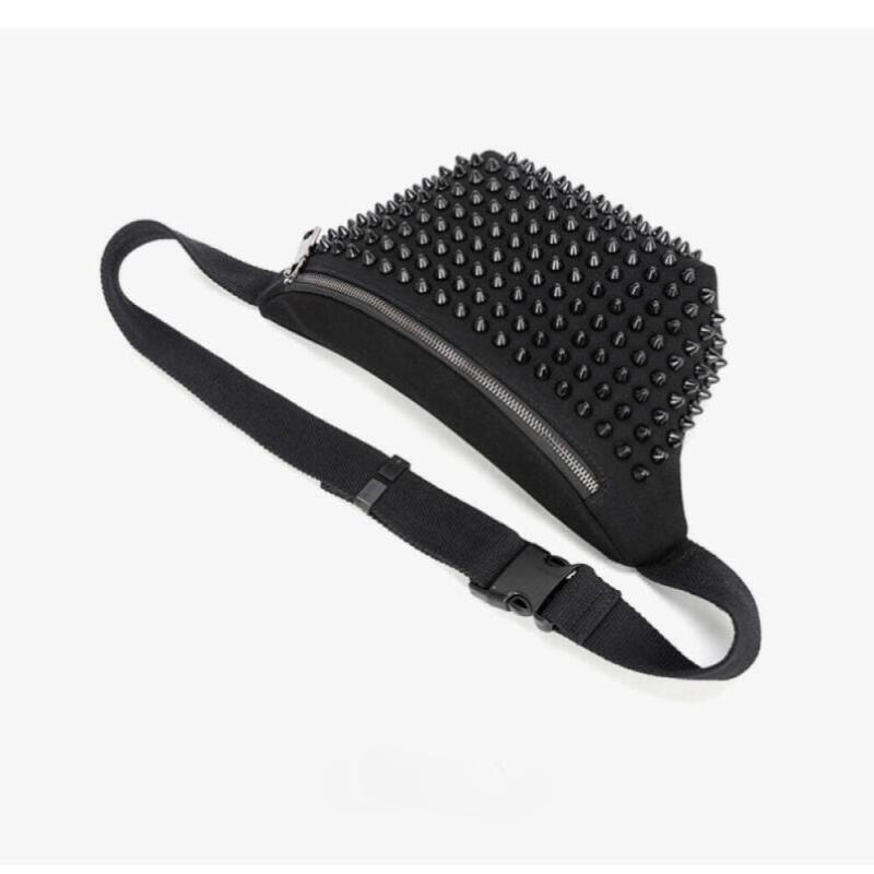 Fashion Niche Chest Bags Retro Personalized Crossbody Bags Advanced Rivet Canvas Bags Multifinonal Summer New Trend Waist Packs