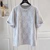 Siboisha Women's 2026 Summer Lace Embroidered T-shirt