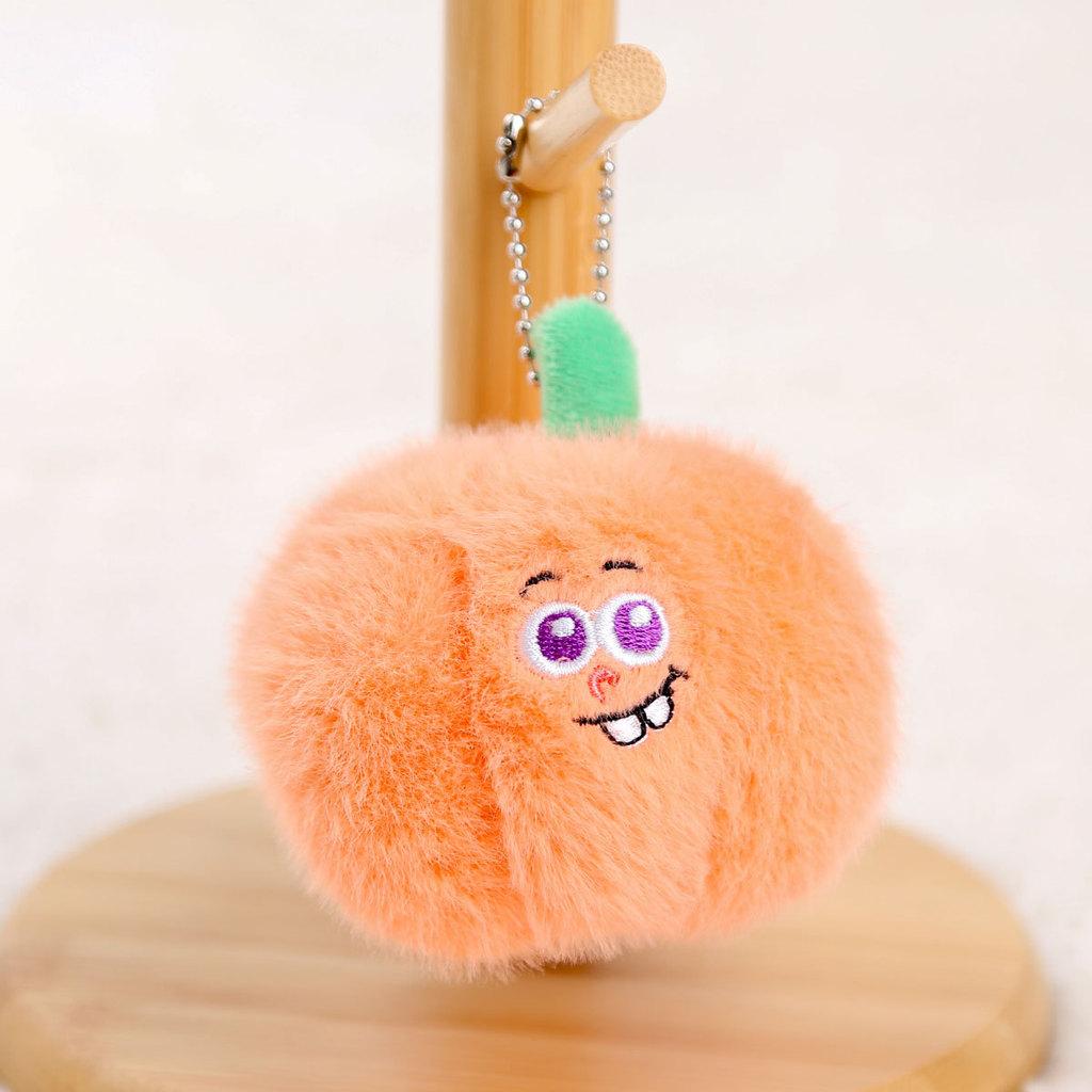 Watermelon Apple Eggplant Garlic Carrot Plush Keychain For Girls Accessory Bag