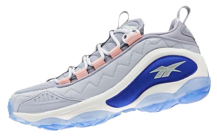 Reebok Dmx Run 10 Non Slip Wear Resistant Sports Gray Blue Women's CN5386