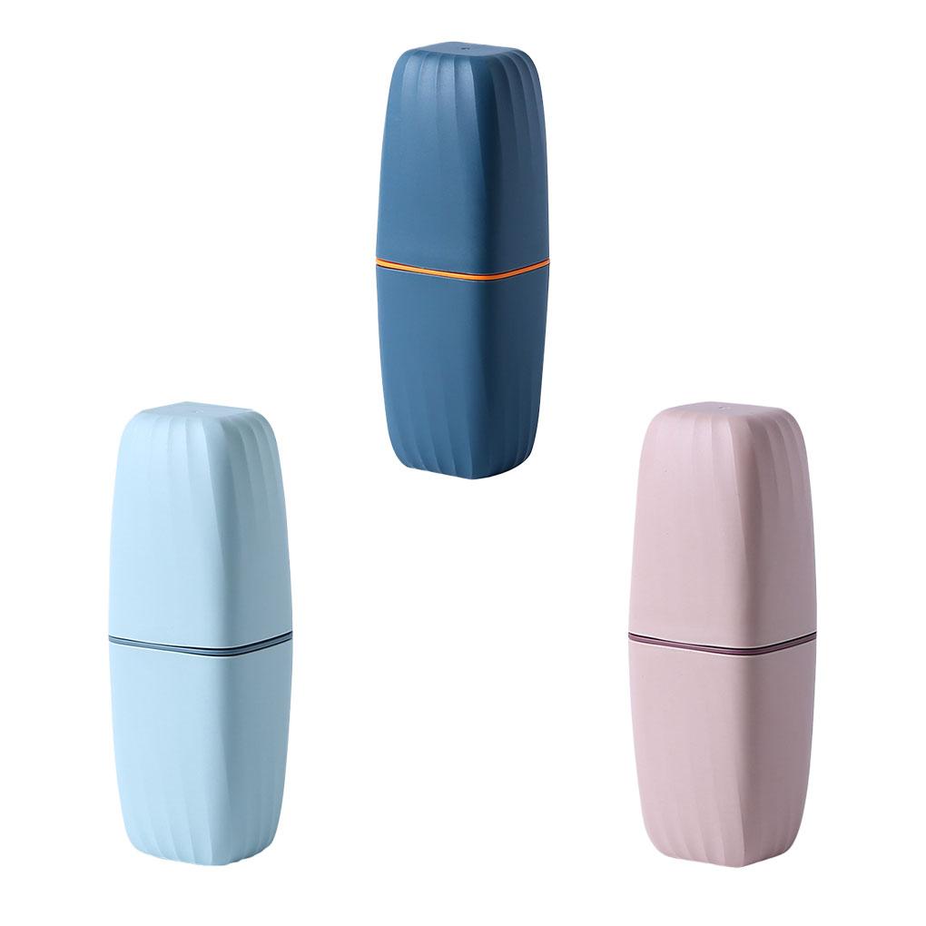 Travel Toothbrush Holder Case Lightweight And Portable Easy To Clean Toothbrush Container Durable PP