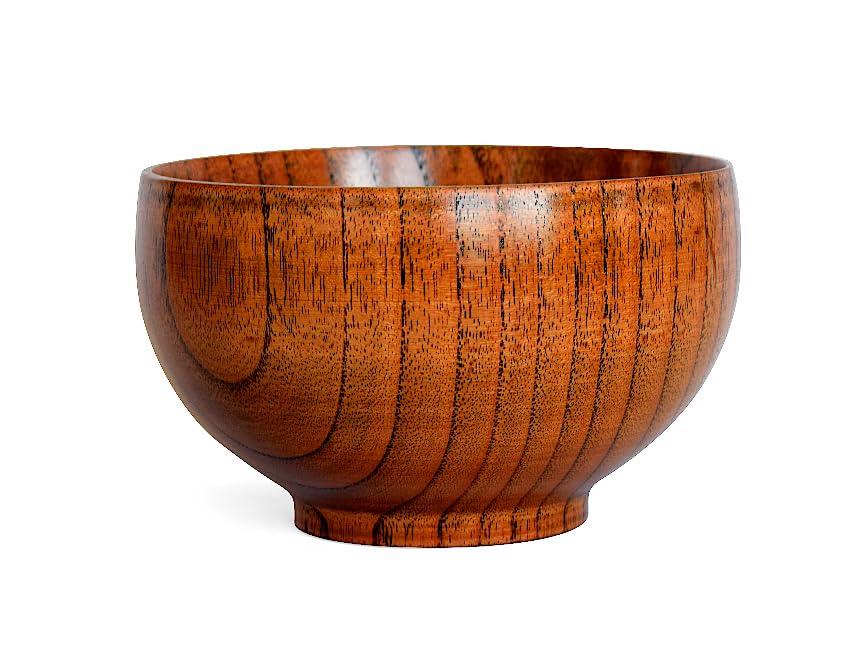 

Kanoryu KIBI Kagura Bowl with Wiped Lacquer S24-16-7s