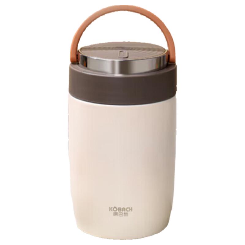 KOBACH 2L Double-Layer Stainless Steel Insulated Food Jar