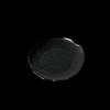 Nordic Irregular Black Rock Pattern Ceramic Plate