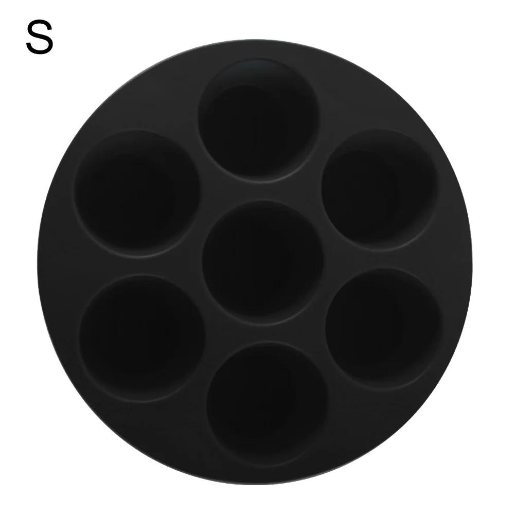 

Пищевой силикон с 7 отверстиями, круглая форма для торта, решетка для яиц, паровая форма, аксессуары для фритюрницы, безопасная и безвредная дропшиппинг