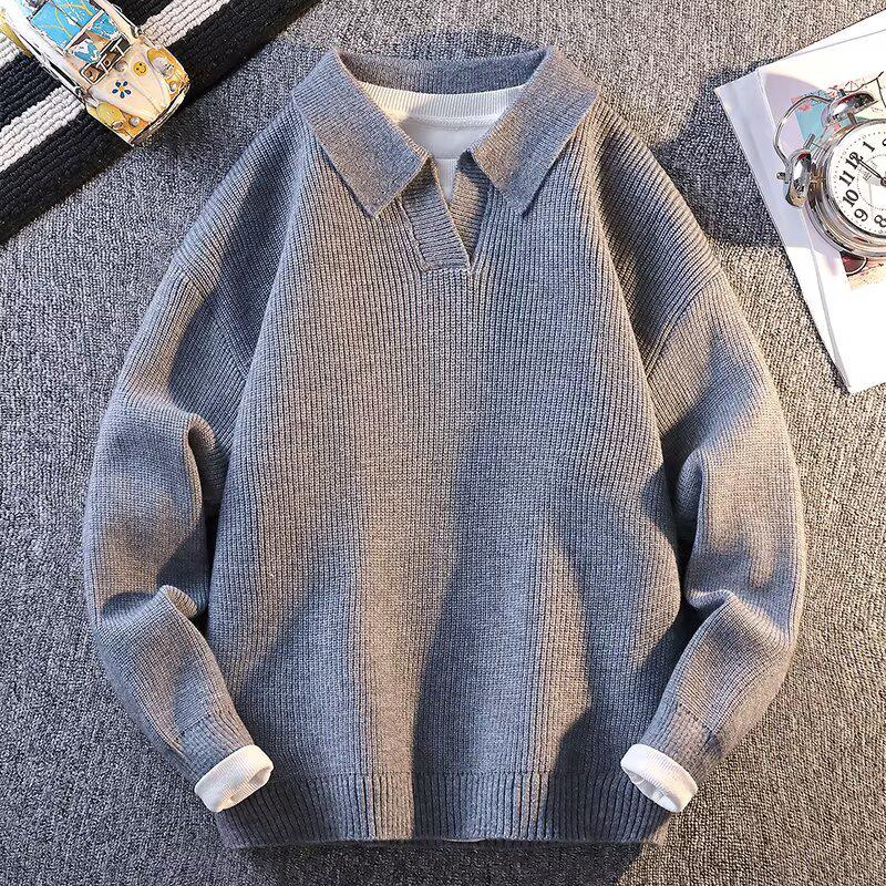 

Trendy Velvet Knitwear: Harajuku Artistic Style L