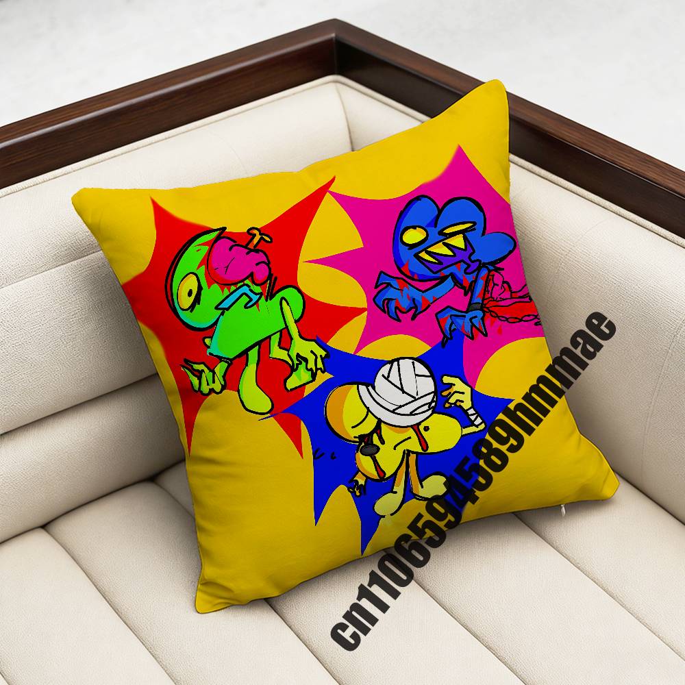 Throw Pillow Case Sham For BFDI Battle for Dream Island Game xcm xcm Square Car Pillowcase Sham Pad Cover
