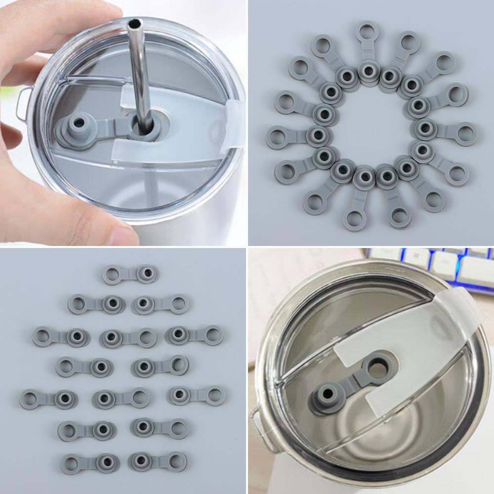 

Replacement Grommets Stopper for Ozark for Trail for Rtic for Yei Bottle Straw Plug Lids Straw Hole 50pcs
