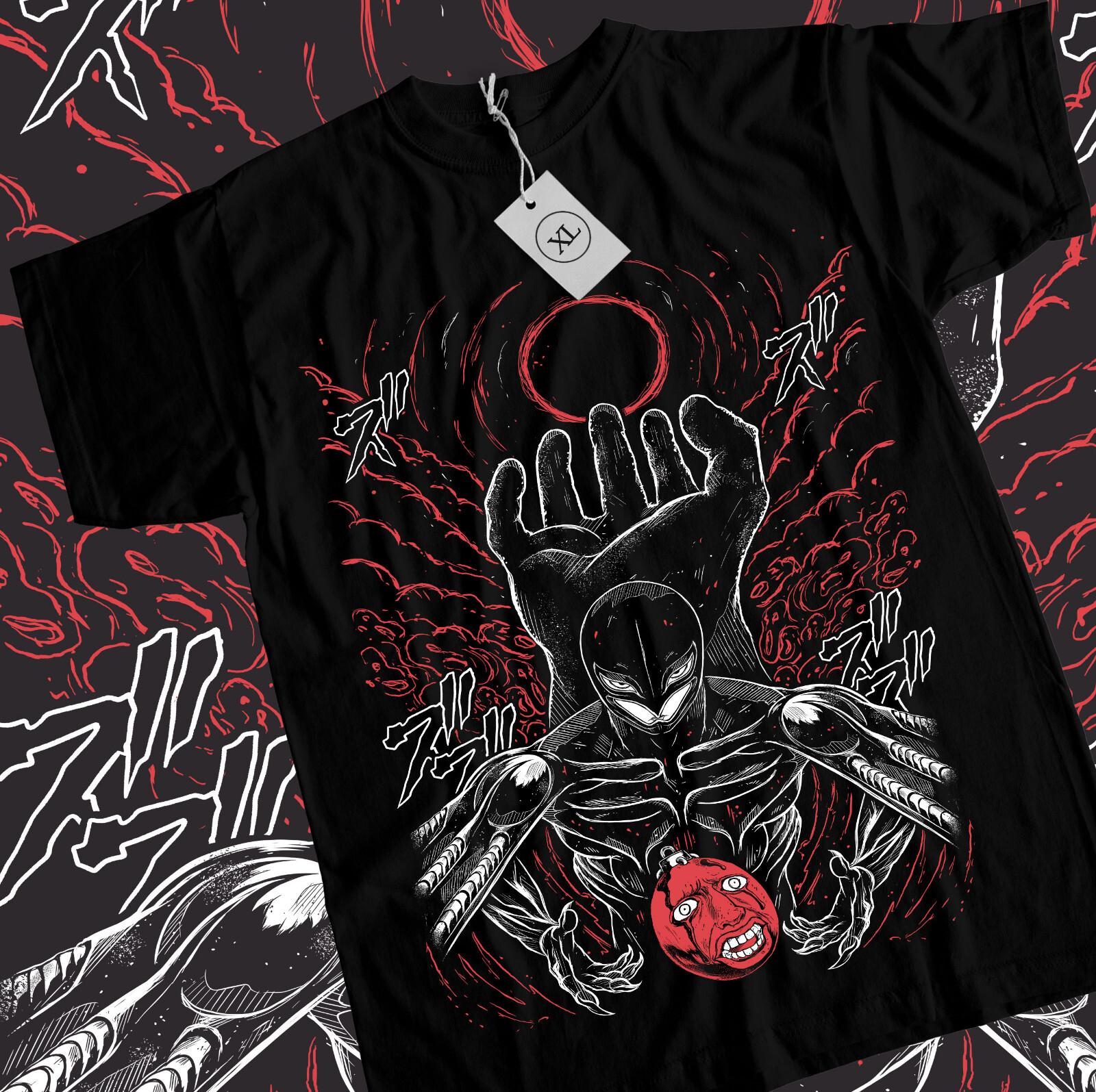 Berserk T-shirt Manga Guts Berserker Armour Horror Anime Black T-shirt ALL SIZES XXXL