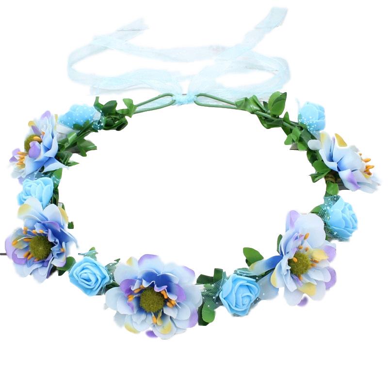 Boho Blumen-Haarband für Bräute & Kinder - Reise- & Auftritts-Accessoire