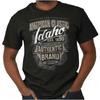 Idaho American Souvenir Country ID USA Gift Adult Short Sleeve Crewneck Tee