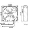 YOUNUON Dual Ball 92mm 9225 EC Brushless Fan AC 110V 115V 120V 220V 240V Axial Fan 92mm x 92mm x 25mm Comes with Srews/Grill