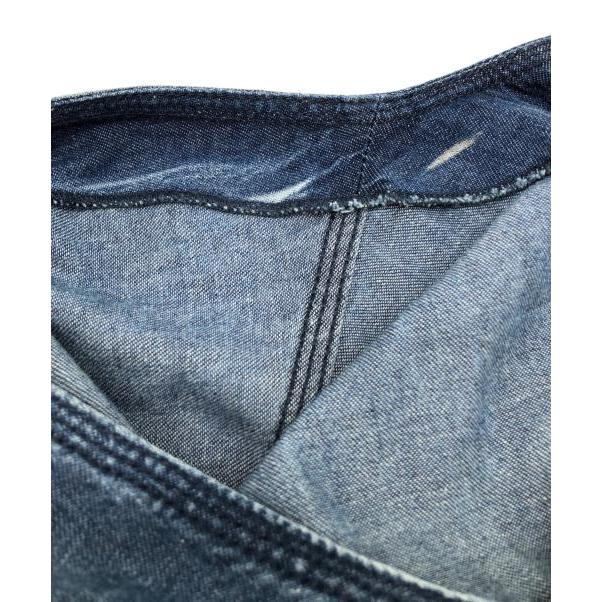 Used Short-sleeved denim dress