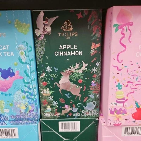 T-clips Apple Cinnamon Tea 1.5g x 20