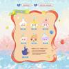 Nouvelle Kimmon Bulle Peluche Boîte Aveugle Populaire Jouet Doux Porte-clés Pendentif Poupée de Collection Cadeau Avec Design de Chapeau Pour les Fêtes