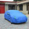 Black Waterproof Car Cover with Custom Logo - Full Sun Protection Shade