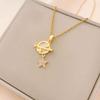 Necklace Accessory - Planet Necklace for Women. New Style Necklace. Versatile and High-end. Lockbone Chain Accessory.