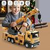YoXinKau Construction Vehicle Toy, Alloy Construction Vehicle with Light and Sound Effects, Perfect for Indoor Play, Sand Play, Birthdays, Christmas,