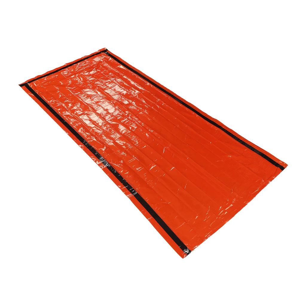 Emergency Survival Sleeping Bag Thermal Insulation PE Aluminum Film Survival Bivouac Bag with Storage Bag for Outdoor