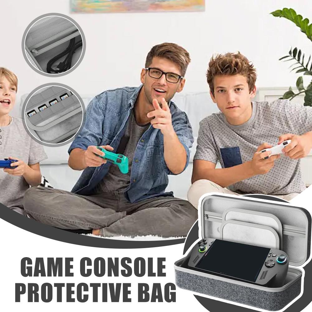Storage Bag For ROG XBOX Ally X Anti-Drop Gaming Accessories For ROG XBOX Ally EVA Carrying Case Shockproof Game Console