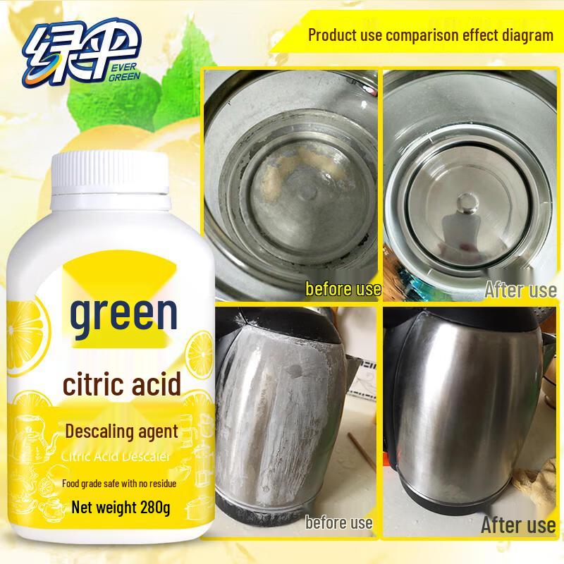 Grüner Schirm Zitronensäure Entkalker Pulver