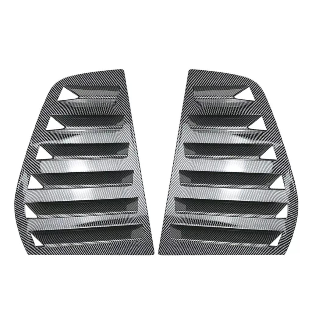 Rear Side Window Trim Spoiler For VW Golf 4 Golf 5 Golf 6 Golf 7 MK4 MK5 MK6 MK7 MK7.5 MK8 Window Shutter Cover Louver Air Vents