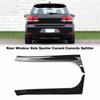 Spoiler Canard Lateral Lunetă Aripă Splitter pentru Golf 6 MK6 GTI 2008 2013 Spoiler Lateral Lunetă Specificație OEM Plastic Înlocuire