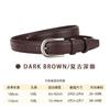 Womens Genuine Leather Belt With Pin Buckle 2.5cm Wide Jeans Casual Office Chic Style Fall Winter 2026