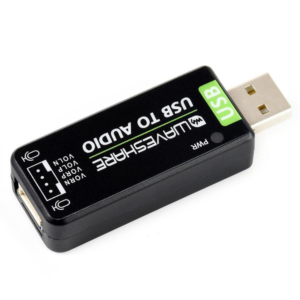 USB Sound Card, USB Audio Module, Driver-Free, External Audio Converter for / Nano