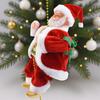 Electric Climbing Rope Santa Claus Climbs Up and Down Christmas Tree Pendant Ornament for Indoor Party Home Ornaments Gift