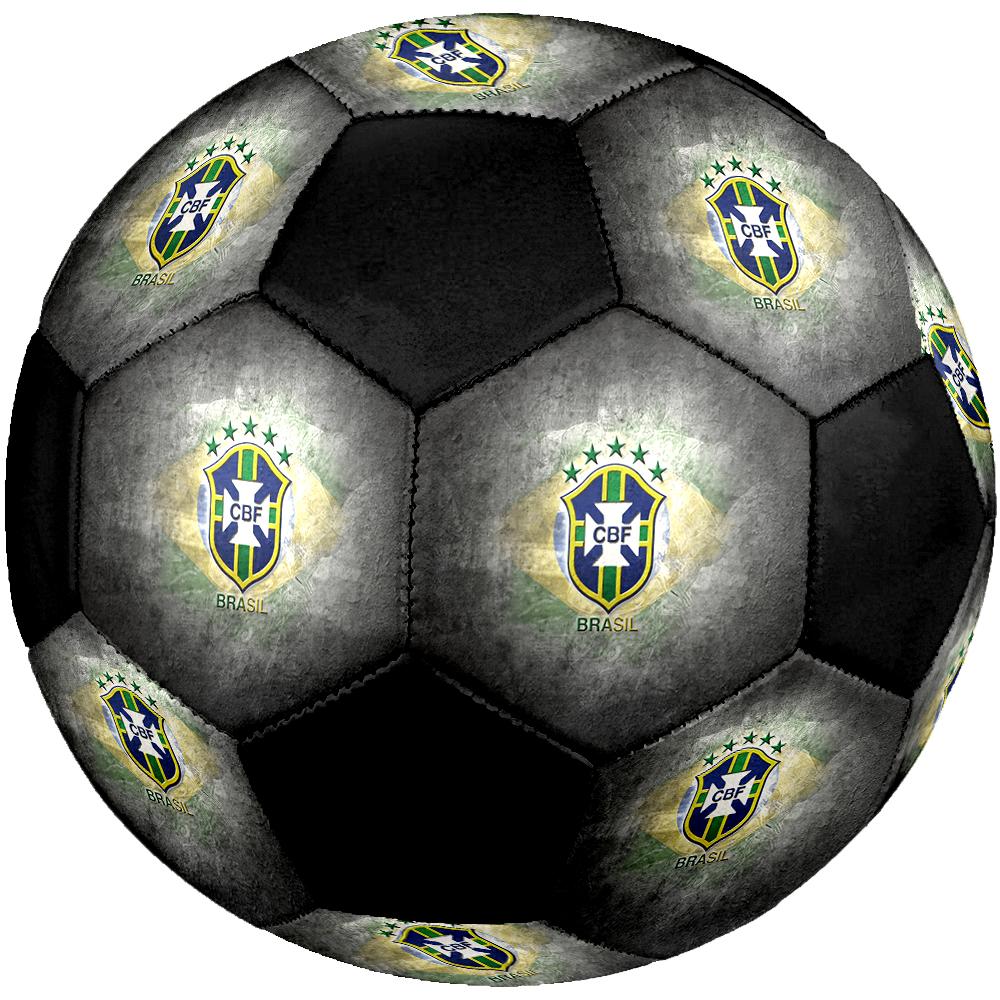 SIZE 5 Brazil National Football Team Soccer Ball Colorful All Ages Machine Stitched PVC Competition Ready Durable High-Bounce