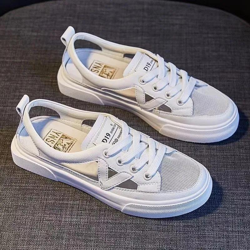 Fashion 2025 Women' Sandals New Korean Fish-mouth Sandals Metal Decorative Transparent Women's Shoes Large Zapatos Para Mujer