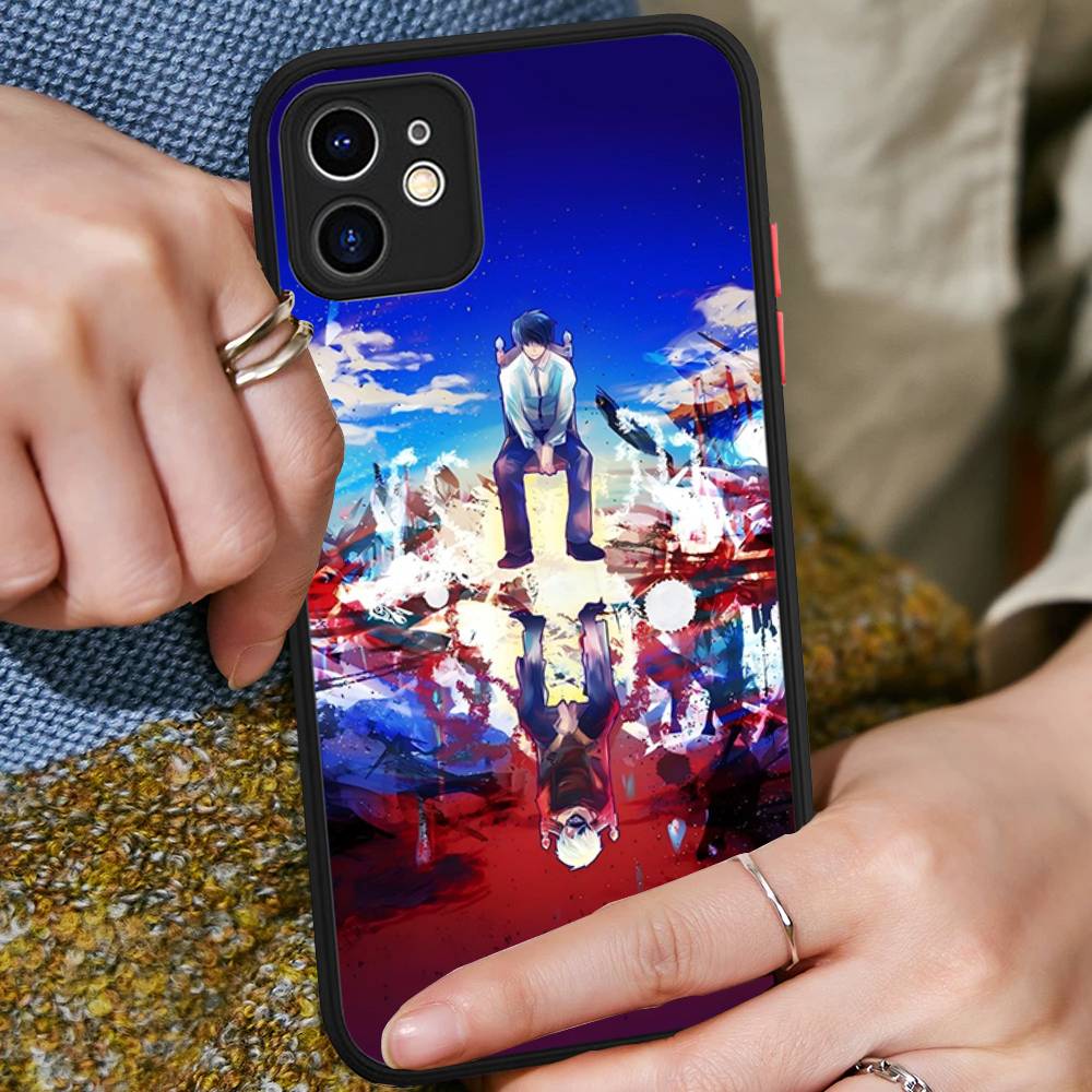 

Anime Tokyo Ghoul Matte Translucent Phone Case For iphone 16 ProMax 15 14 13 12 11 X XS PRO Plus iphone Xs Max