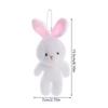 10Pcs Stuffed Little Rabbit Plush Toy Keyring Easter Party Bunny Plush Dolls  Holiday Gift
