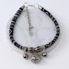Handmade pet hand-woven lucky cat collar cartoon bell jewelry neck ring hand-woven