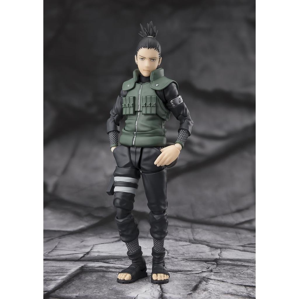 Naruto Shippuden Shikamaru Nara S.H. Figuarts TAMASHII NATIONS 145mm PVC ABS Painted Action Figure
