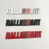3D kovový styl auta RalliArt Přední mřížka Znak Zadní víko kufru Samolepka Pro RalliArt Lancer Ralli Art 9 10 Asx