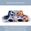 Decorazione per la stanza dei ragazzi Gamer Gamepad Set di biancheria da letto King Size, Copripiumino per videogiochi per ragazzi, Copripiumino per videogiochi Young Man Misty Fire