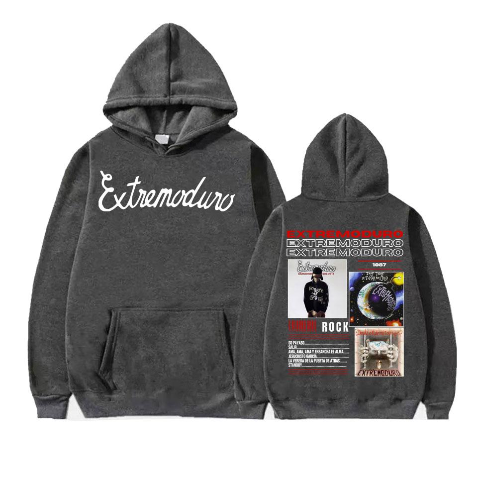 Rock Band Extremoduro Yo,minoria Absolvta Graphic Hoodies Men Fashion Hip Hop Punk Hoodie Gothic Oversized Sweatshirt Streetwear